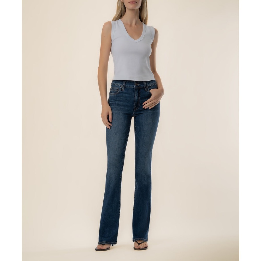 Kut From The Kloth‎ Natalie Bootcut Jeans Blue Size 8 Stitch Fix New With Tags